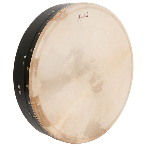 Roosebeck 18" Tunable Bodhran, Deep Rosewood Removable Bar