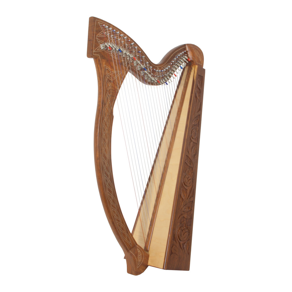 Minstrel Celtic Harp, 29-String Rosewood | Roosebeck