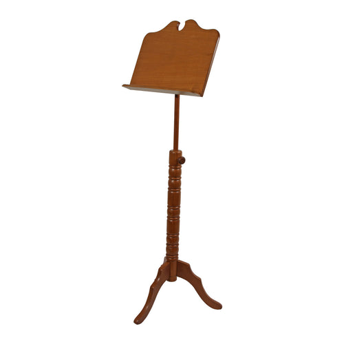 Roosebeck Boston Music Stand, Single Tray Solid Rosewood