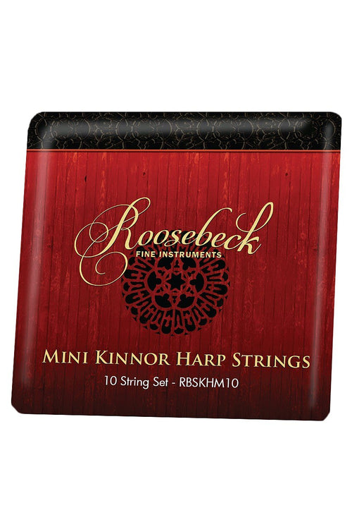 Roosebeck Mini Kinnor Harp String Set, 10-String