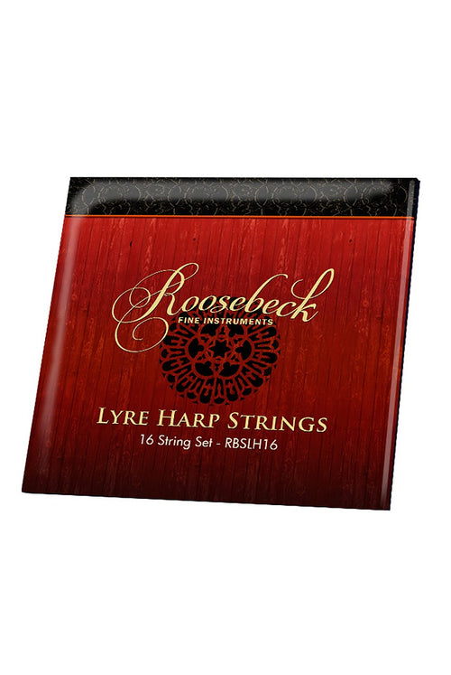 Roosebeck Lyre Harp String Set, 16-String, Loop End