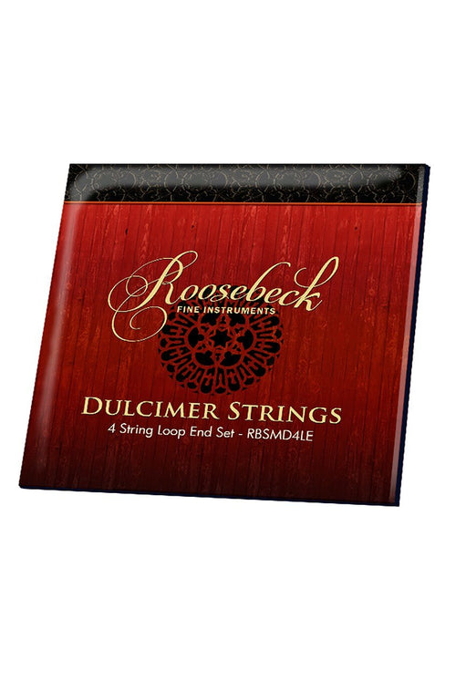 Roosebeck Mountain Dulcimer String Set, 4-String, Loop End