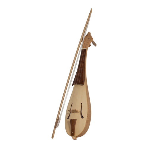 Roosebeck Rebec, Lacewood with Bow and Padded Gig Bag stock photo
