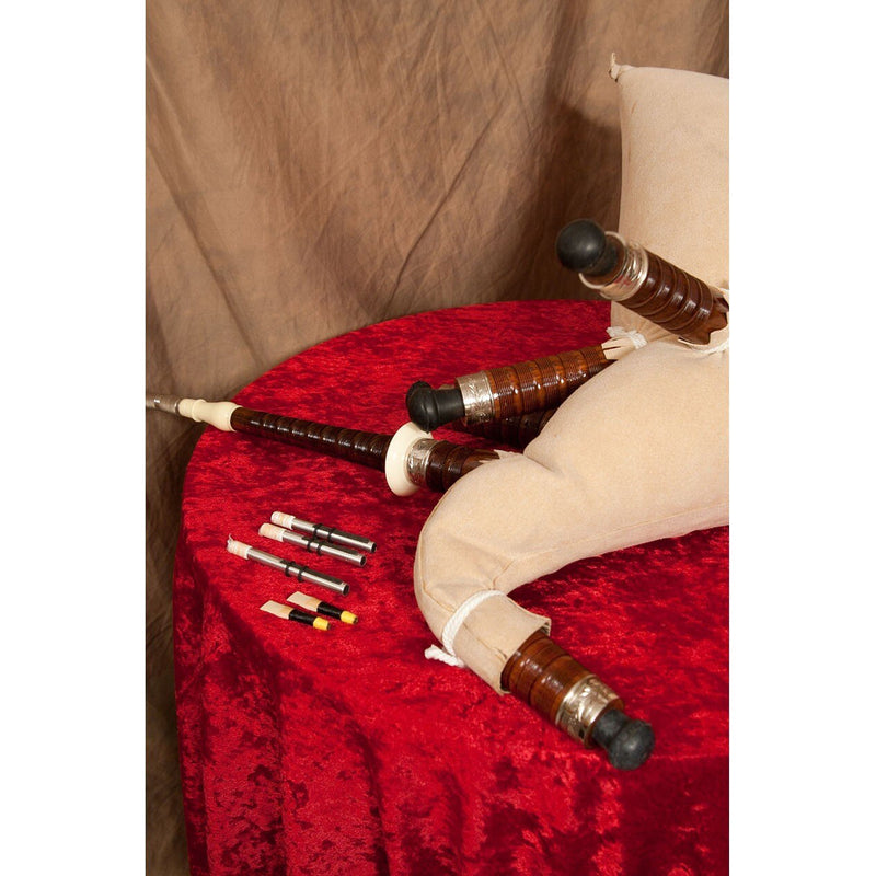 Rexine bag and accessories of the Roosebeck bagpipe