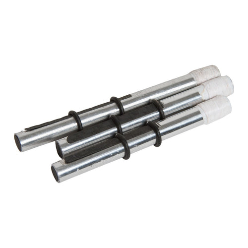 Set of three Roosebeck aluminum drone reeds with carbon fiber tongues