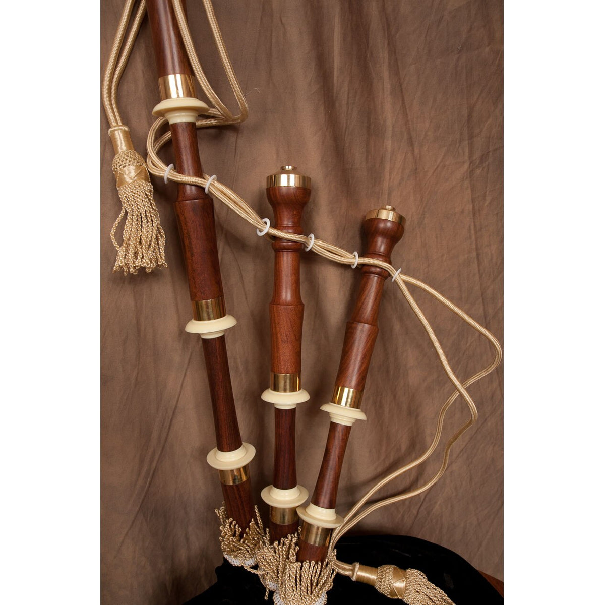 Drones of the Roosebeck chalice style bagpipe