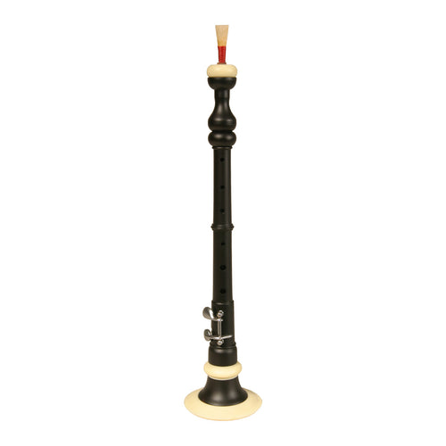Roosebeck Bombard with Reed, Ebony or Satinwood Ebony, Key of Bb stock photo