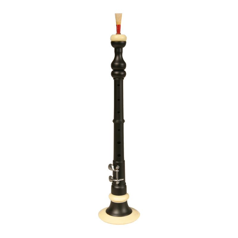 Roosebeck Bombard with Reed, Ebony or Satinwood Ebony, Key of Bb stock photo