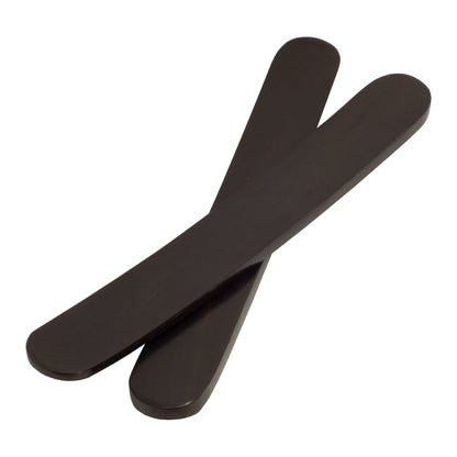 Pair of Roosebeck 7 inch ebony bones