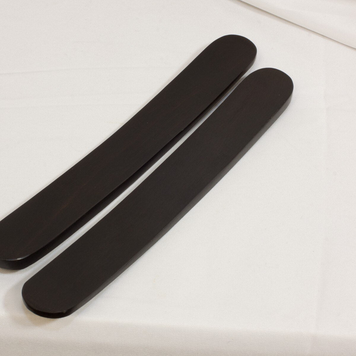 Close view of the Roosebeck ebony bones