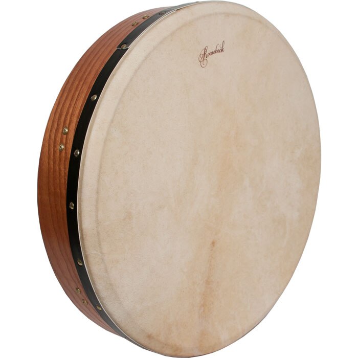 Roosebeck 18" Tunable Bodhran, Red Cedar Cross-Bar with Tipper