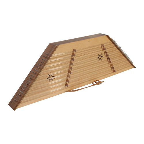 Roosebeck Persian Santoor, 72 Strings with Hammers and Gig Bag Walnut stock photo
