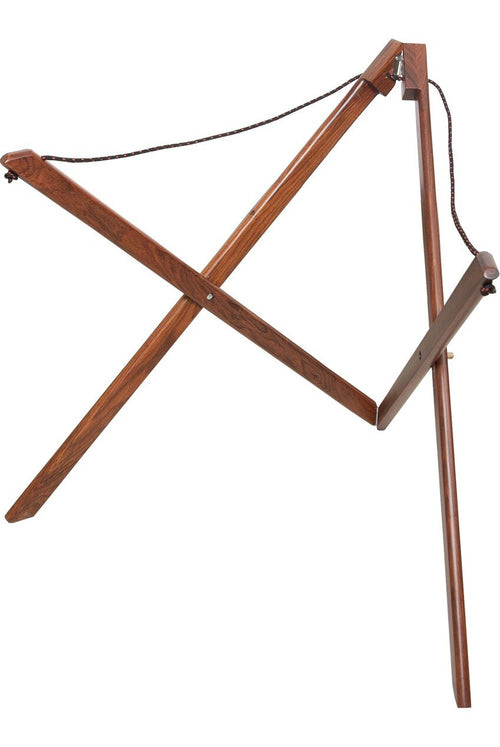 Roosebeck Portable Hammered Dulcimer Stand, Folding Rosewood stock photo