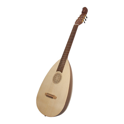 Roosebeck Lute-Guitar, 6-String Variegated with geared tuners