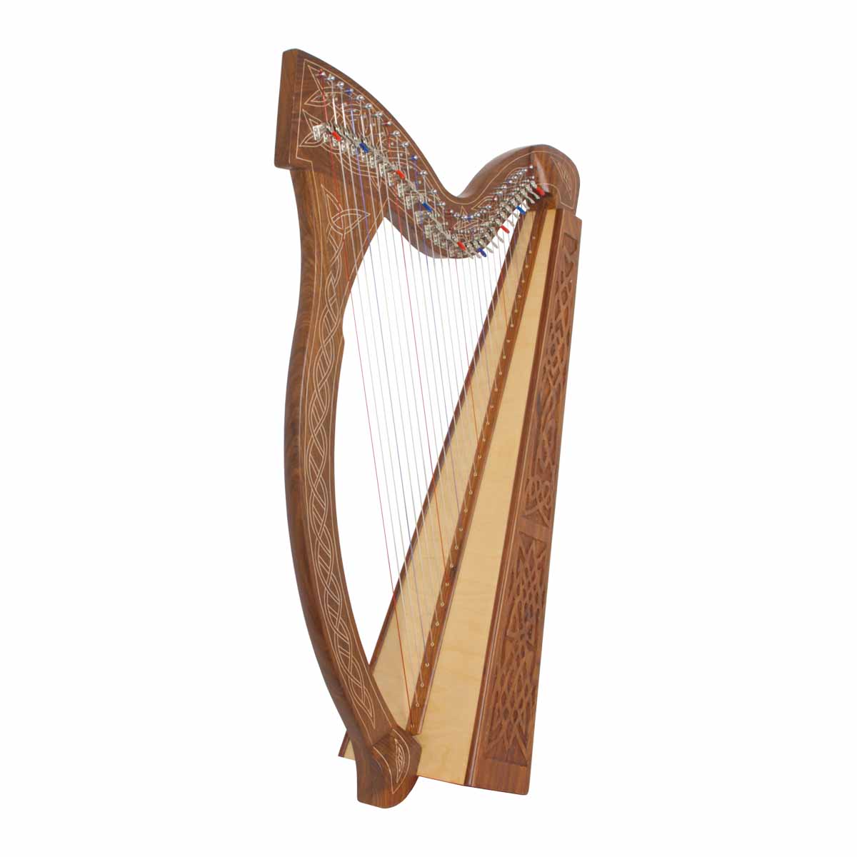 Minstrel Celtic Harp, 29-String Rosewood | Roosebeck
