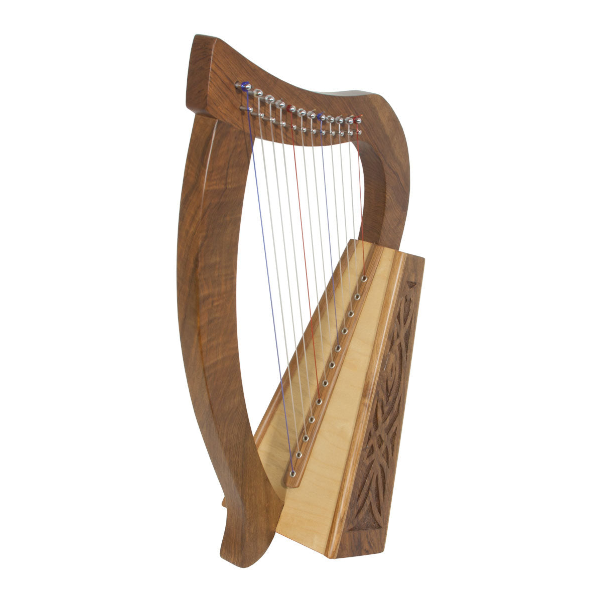 Roosebeck Baby Celtic Harp, 12-String Walnut