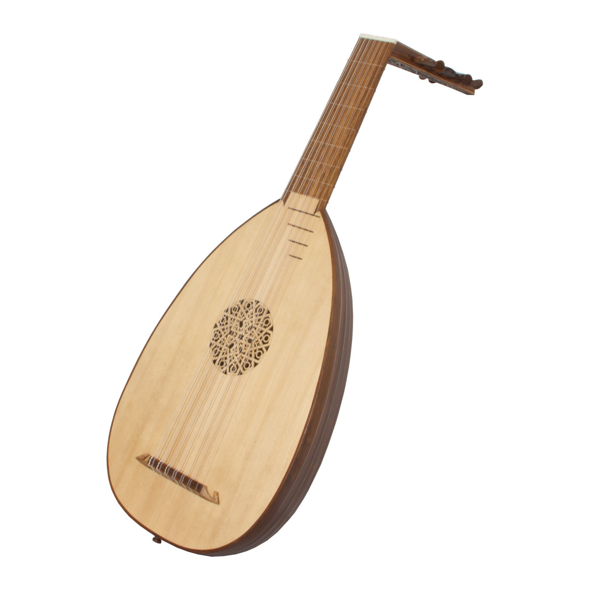 Roosebeck 7-Course Deluxe Lute Stock Photo