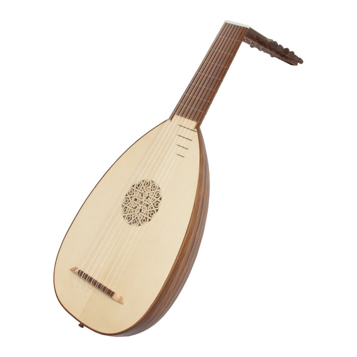 Roosebeck Deluxe 8-Course Lute — Rosewood front view