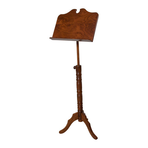 Roosebeck Boston Music Stand, Single Tray Solid Rosewood
