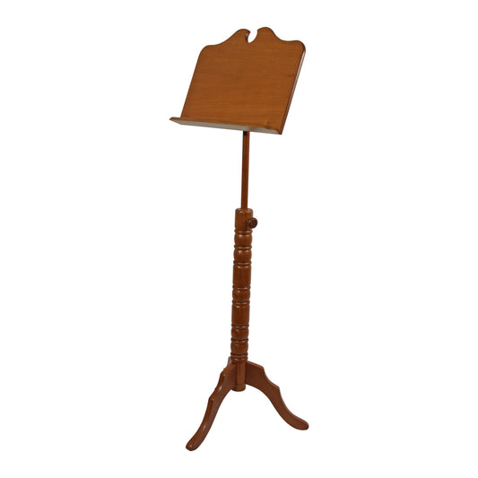 Roosebeck Boston Music Stand, Single Tray Solid Rosewood