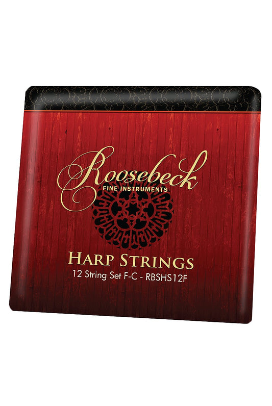 Roosebeck Baby Harp String Set, 12-String F to C