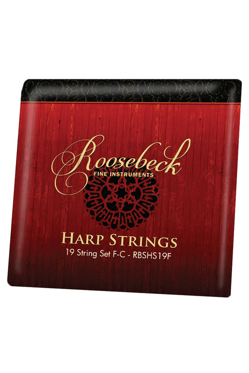 Roosebeck Pixie Harp String Set, 19-String F to C