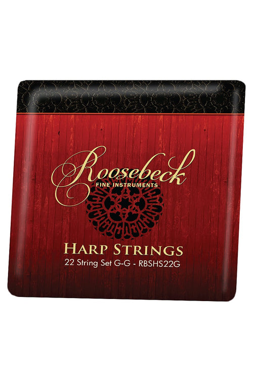 Roosebeck Balladeer Harp String Set, 22-String G to G