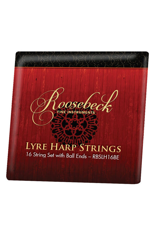Roosebeck Lyre Harp String Set, 16-String, Ball End