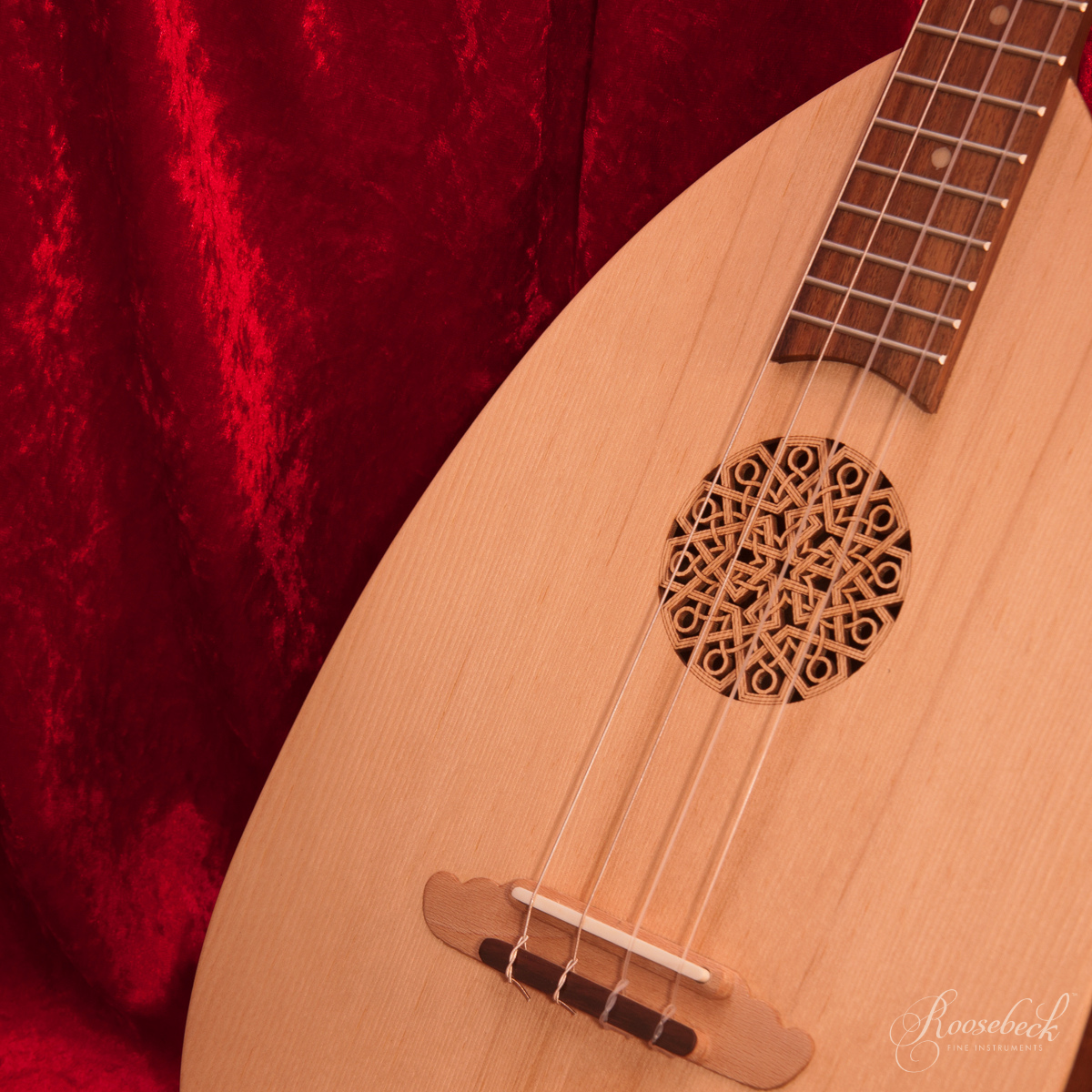 Roosebeck Baroq-ulele rosette