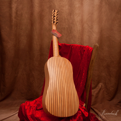 Roosebeck Baroque Guitar 5-Course, Lacewood & Rosewood Back