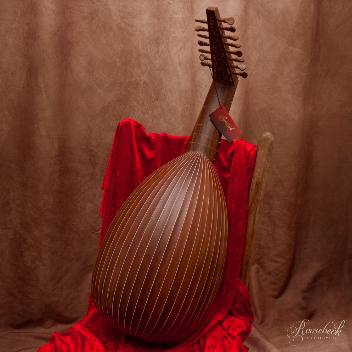 Roosebeck Deluxe Lute, 8-Course Back