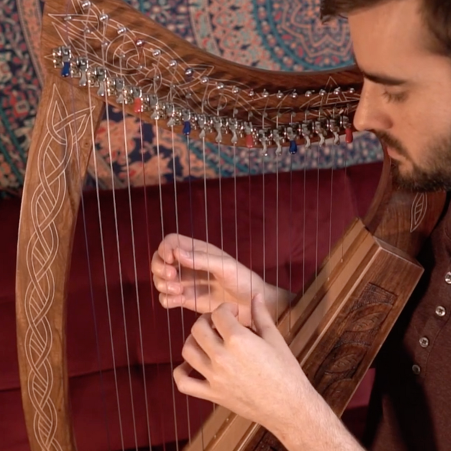 Roosebeck Pixie Celtic harp