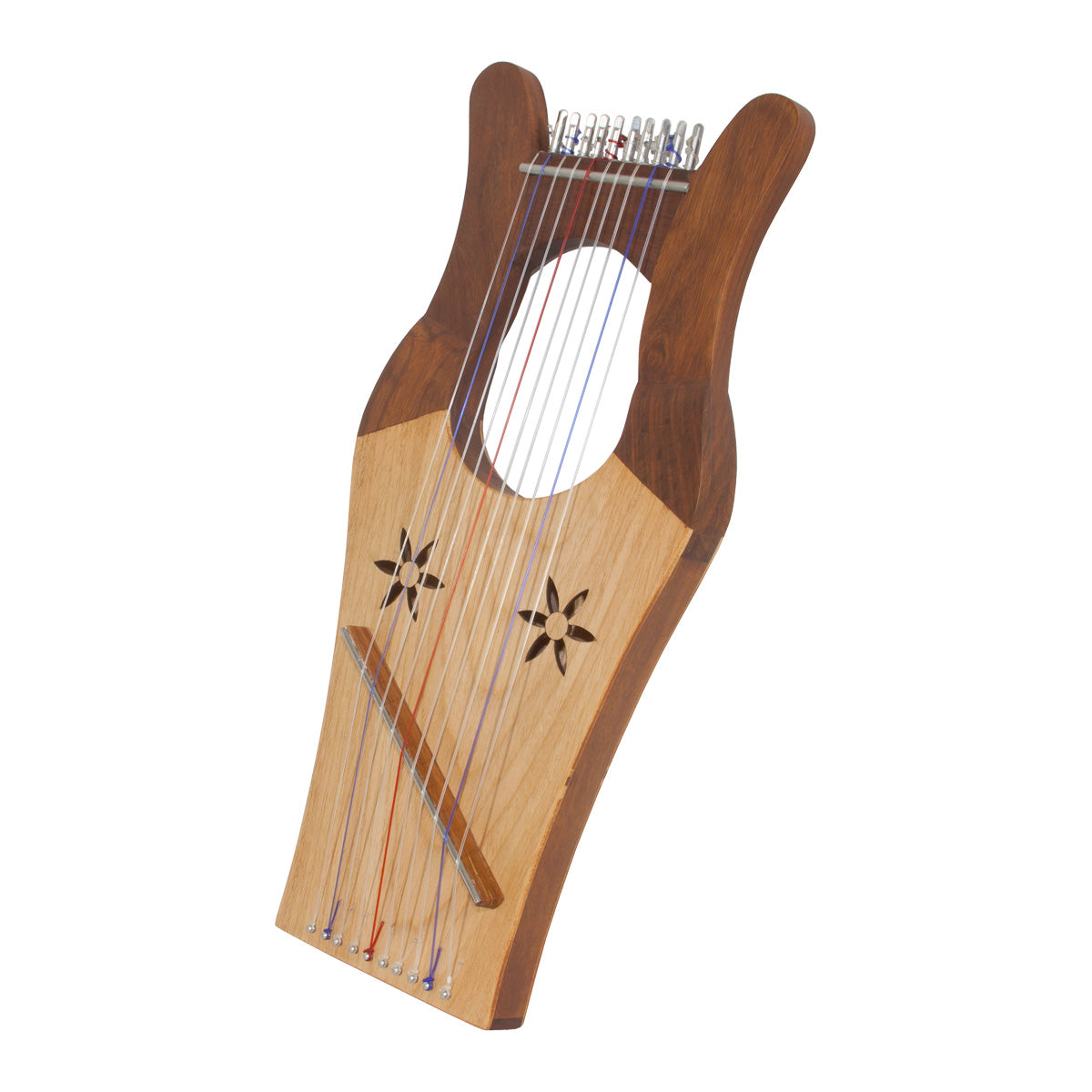 Roosebeck Mini Kinnor Harp, 10-String Biblical Lyre Light Main photo