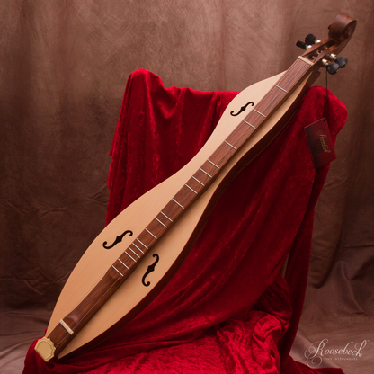 Roosebeck Mountain Dulcimer Cutaway body view