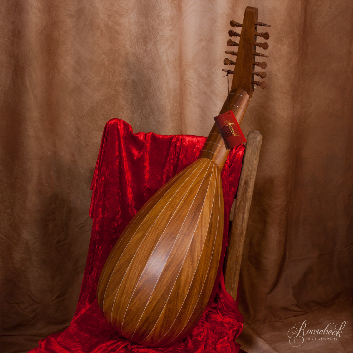 Roosebeck Travel Lute 7 Course Back