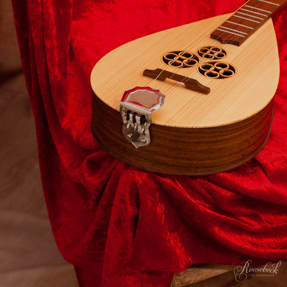 Roosebeck Wildwood Dulcimer, Rosewood, Round Holes End