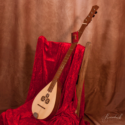 Roosebeck Wildwood Dulcimer, Rosewood, Round Holes Front