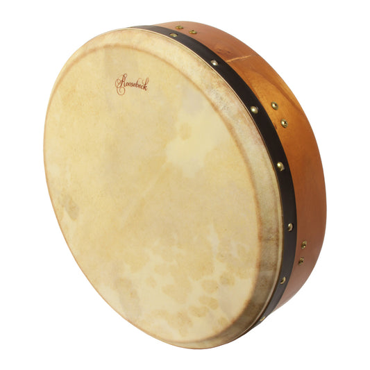 Roosebeck 14 inch tunable tar frame drum with red cedar frame and goatskin head