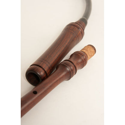 Close view of the Roosebeck uilleann practice chanter