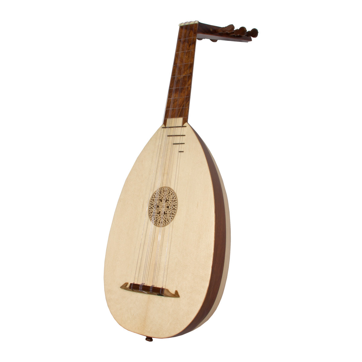 Roosebeck Tenor Lute-kulele — Variegated front view
