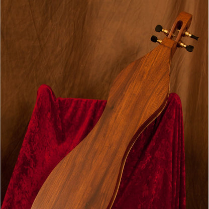 Roosebeck Emma Mountain Dulcimer — 4-String Sheesham back view