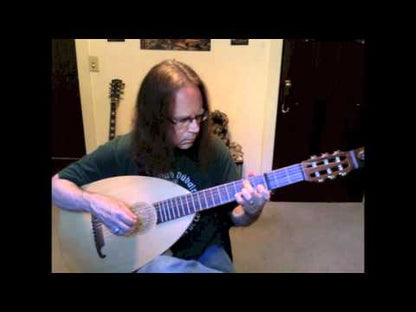 Roosebeck Lute-Guitar, 6-String, Geared Tuners with Padded Gig Bag