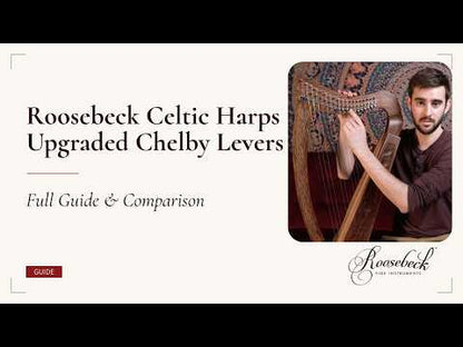 Roosebeck Minstrel Celtic Harp, 29-String Rosewood