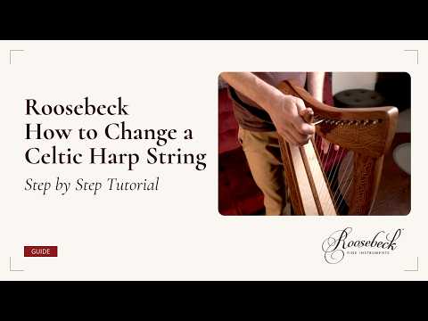 Minstrel Celtic Harp, 29-String Rosewood | Roosebeck