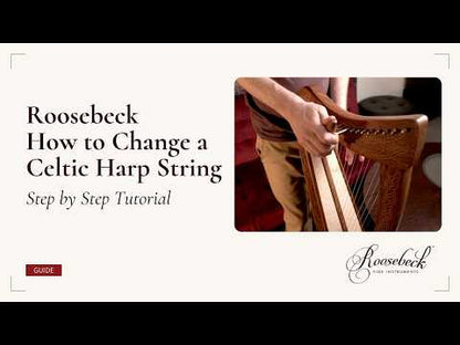 Roosebeck Minstrel Celtic Harp, 29-String Rosewood