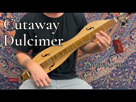 Roosebeck Cutaway Mountain Dulcimer, 4-String Rosewood