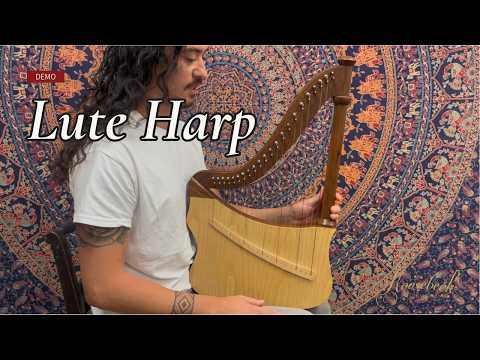 Roosebeck Lute Harp, 22-String Lap Harp