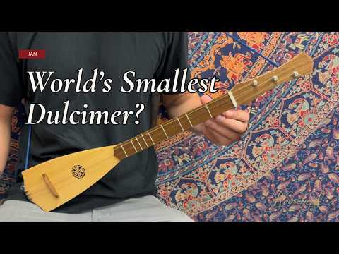 Roosebeck Trail Dulcimer, 3-String Lacewood
