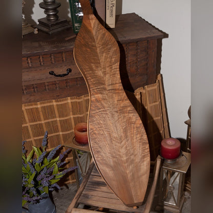 Roosebeck Grace Mountain Dulcimer 4-String Walnut, walnut back