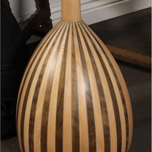 Roosebeck Turkish Oud, walnut and lacewood stave bowl back